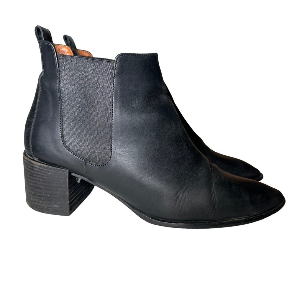 Everlane The Heel Boot Chelsea Boots Size 10.5 Bl… - image 3